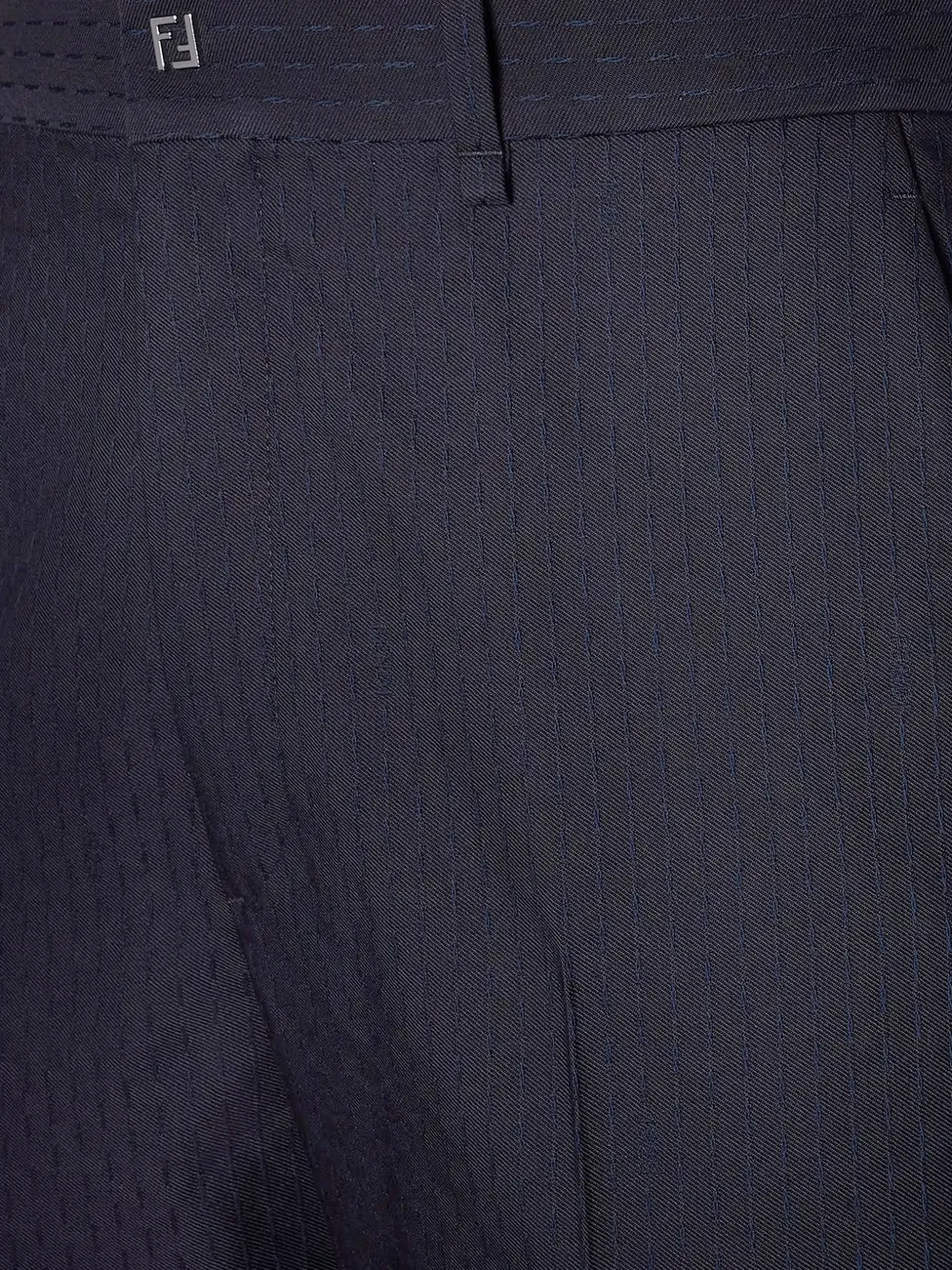 FENDI Broek met toelopende pijpen Blauw