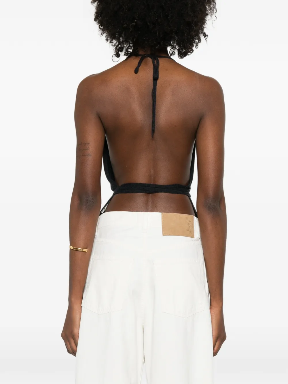 Halterneck Tie Top