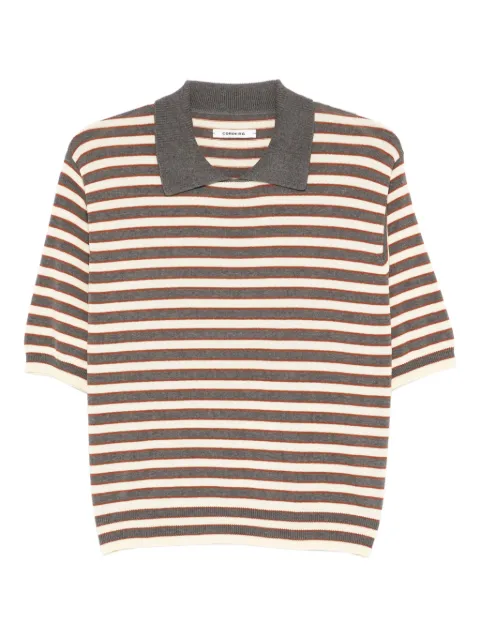 Cordera striped polo shirt