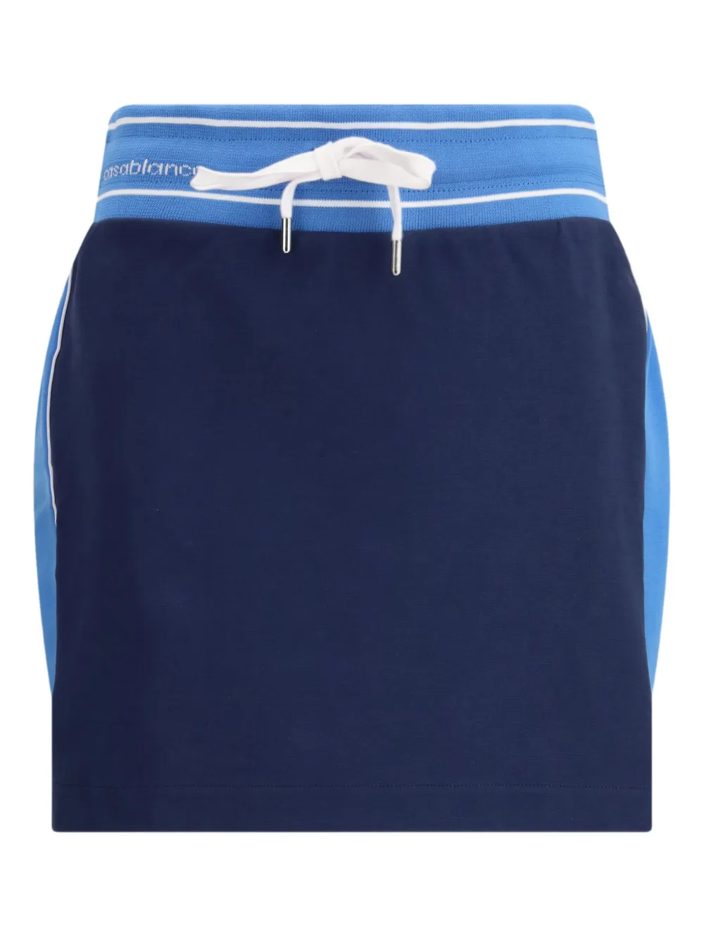 Casablanca drawstring mini skirt - Blu