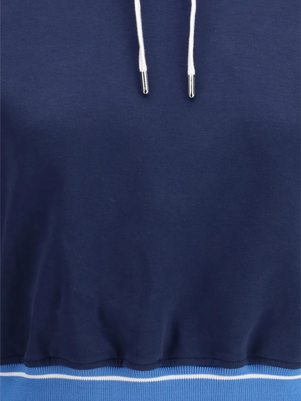 Casablanca Cropped hoodie Blauw