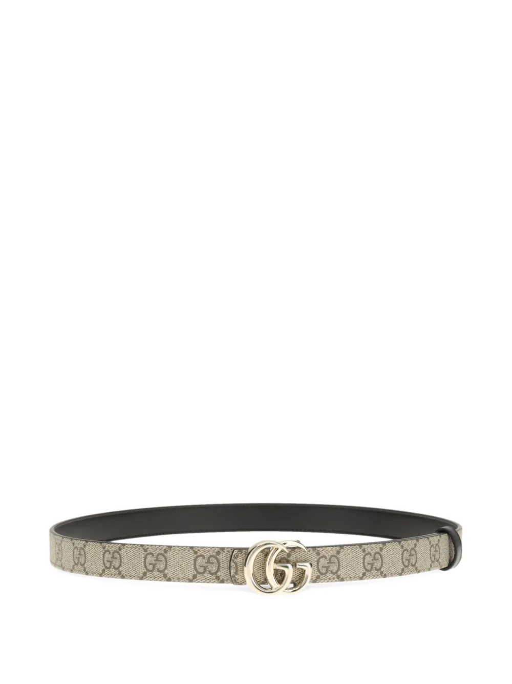 Gucci GG Supreme buckle belt - Neutrals