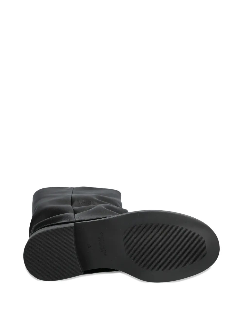 Copenhagen gathered boots Zwart