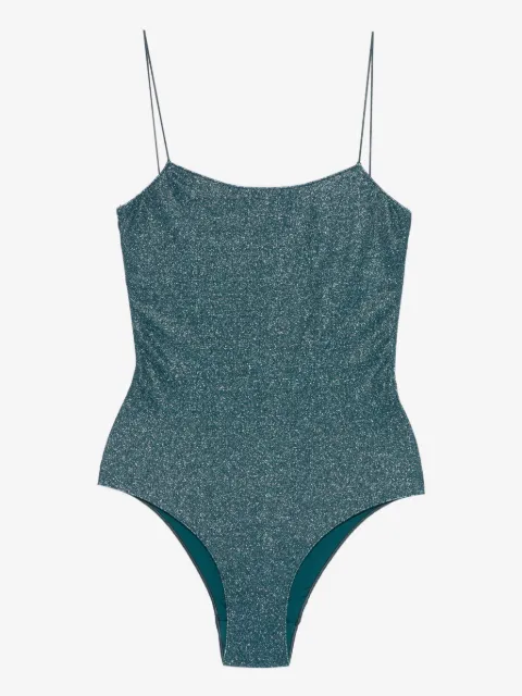 Oséree Lumière spaghetti-strap swimsuit