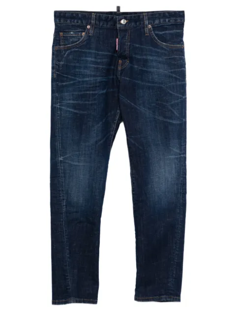 DSQUARED2 logo-patch jeans