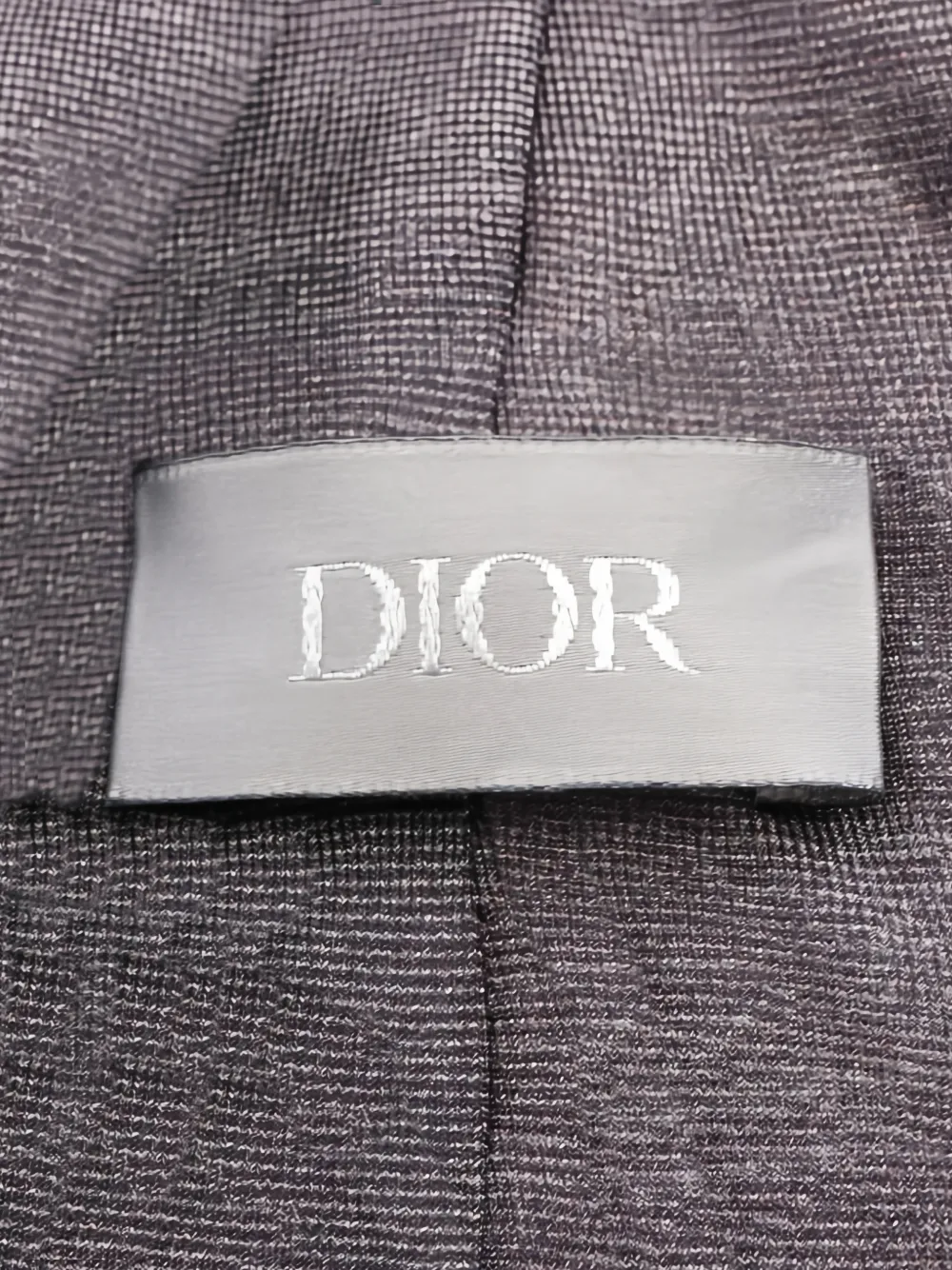 2010s Logo-Detail Silk Tie