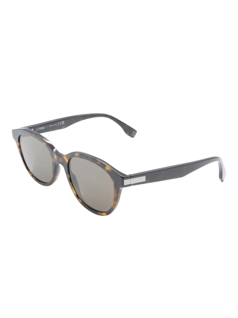 Fendi Pre-Owned 2020s round-frame sunglasses | Men | Image 2