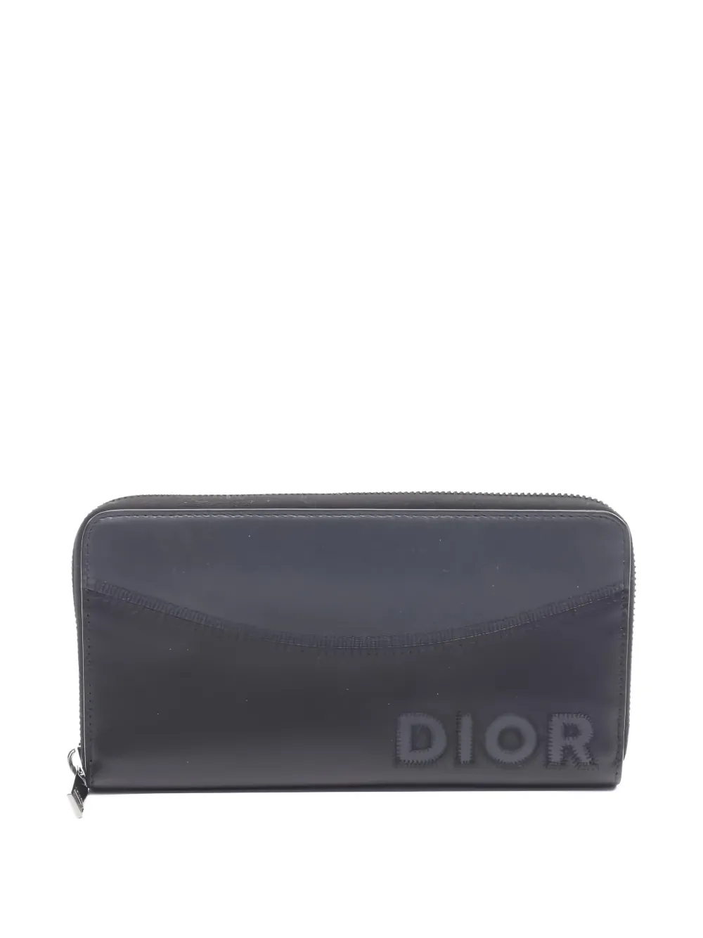 Christian Dior Pre-Owned 2010s logo-detail leather wallet | Black | Image 1