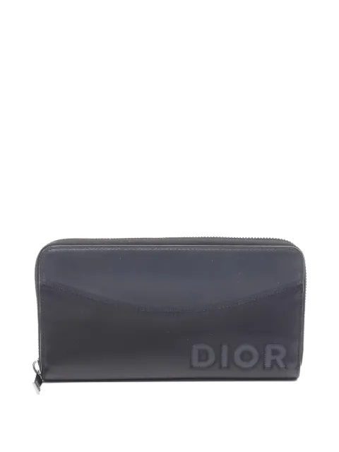Christian Dior Pre-Owned 2010s logo-detail leather wallet