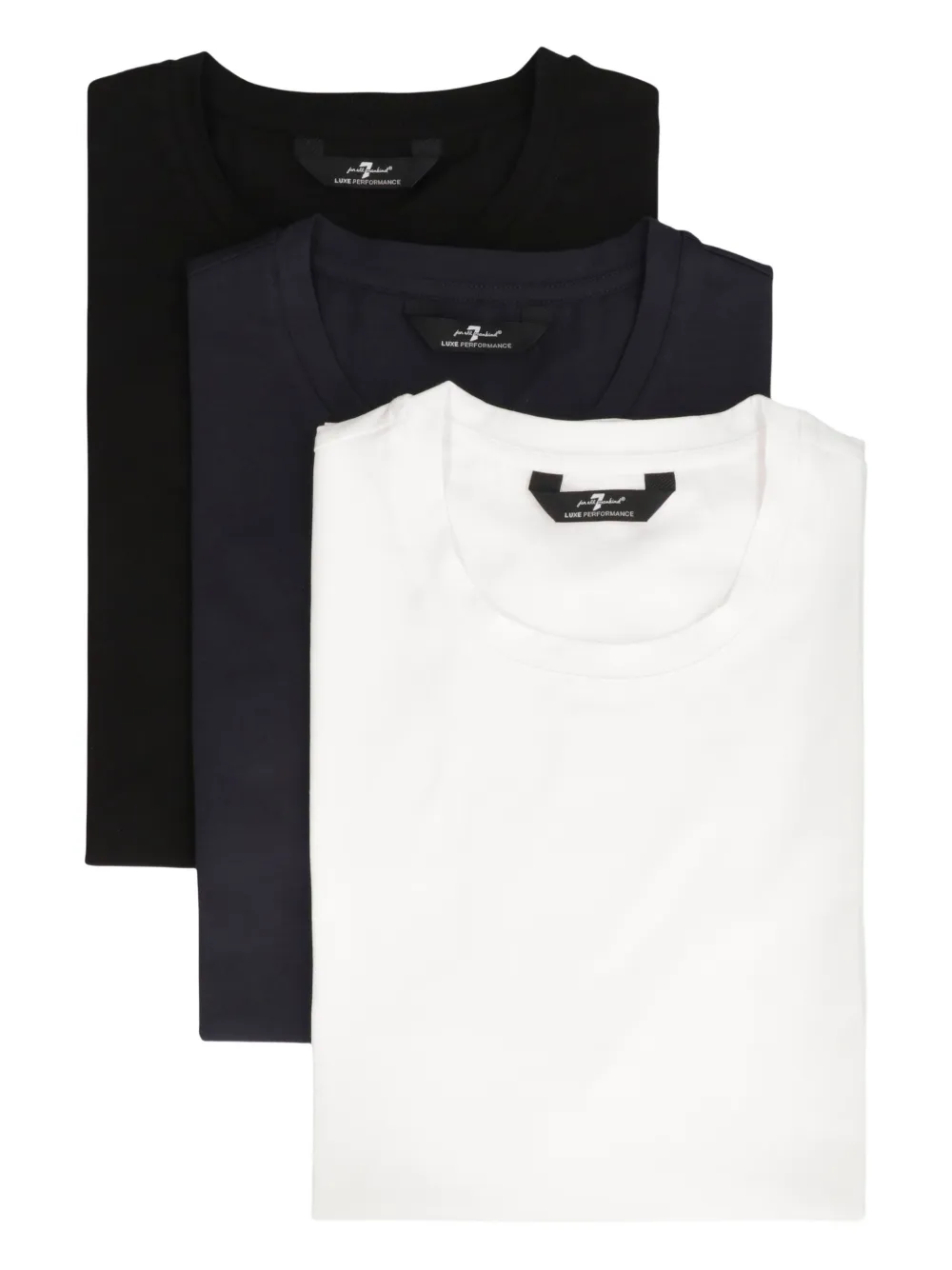 7 For All Mankind crew-neck T-shirt - Nero