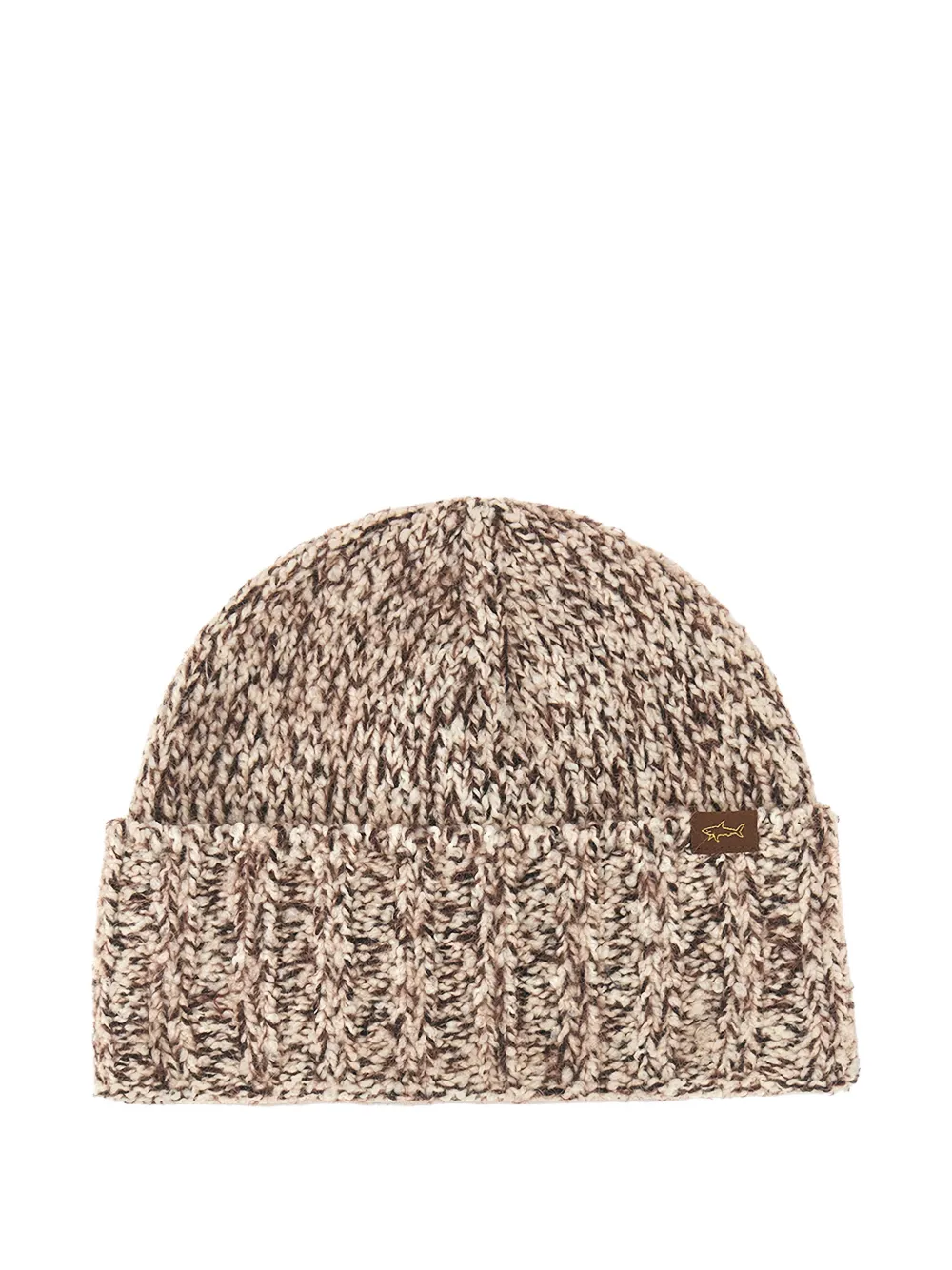 Paul & Shark ribbed beanie hat - Toni neutri