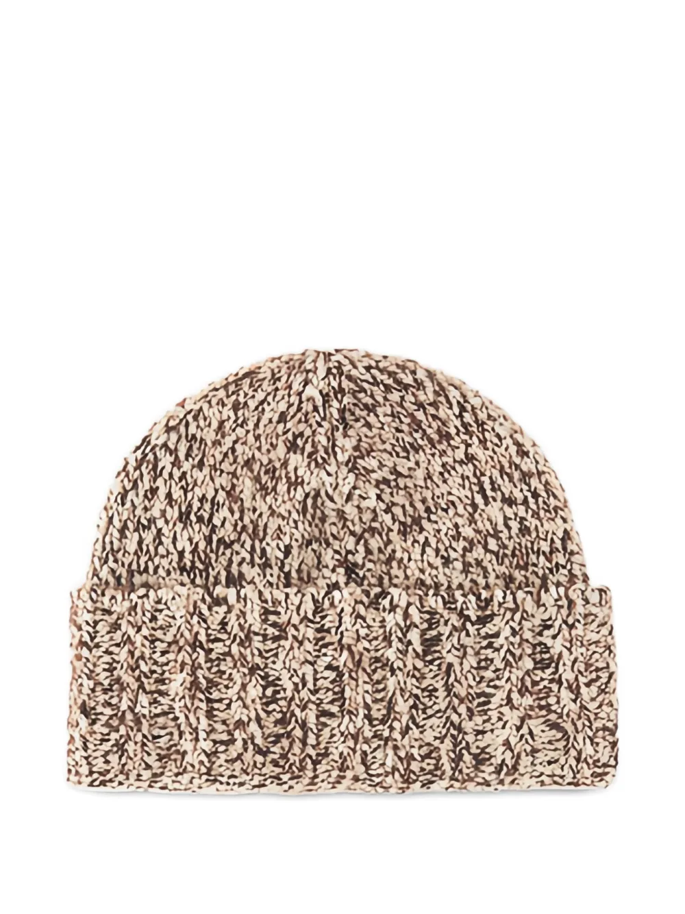 Paul & Shark ribbed beanie hat - Beige