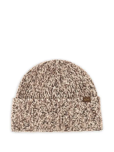Paul & Shark ribbed beanie hat