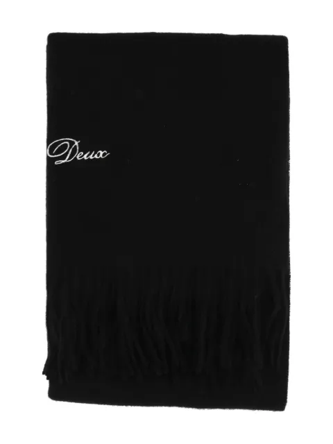 Les Deux Whitaker fringed scarf