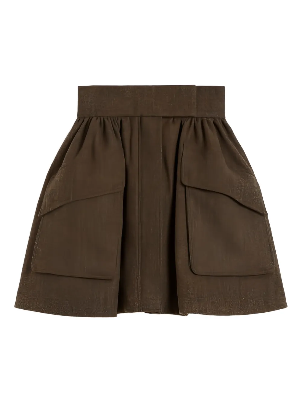 Max Mara pocket skirt - Marrone
