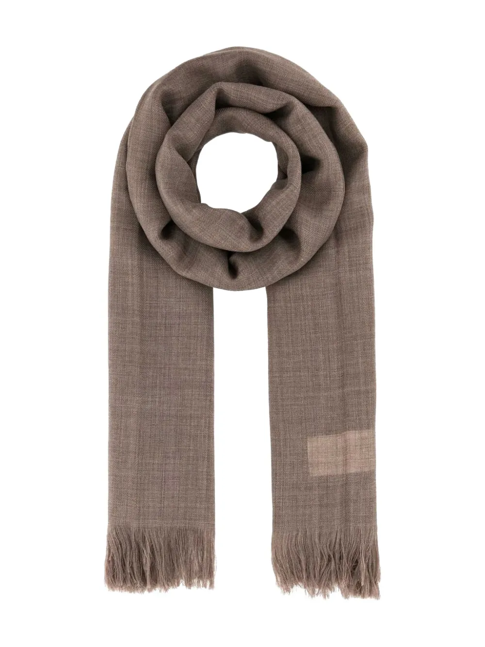 Weekend Max Mara Sciarpa con frange - Toni neutri