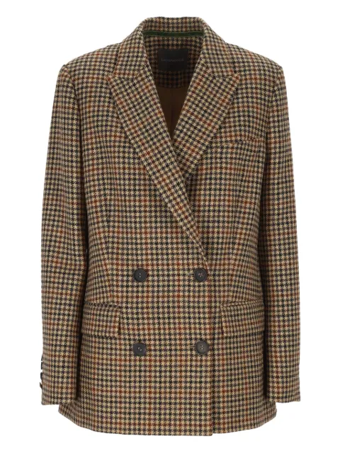 Lorena Antoniazzi houndstooth double-breasted jacket