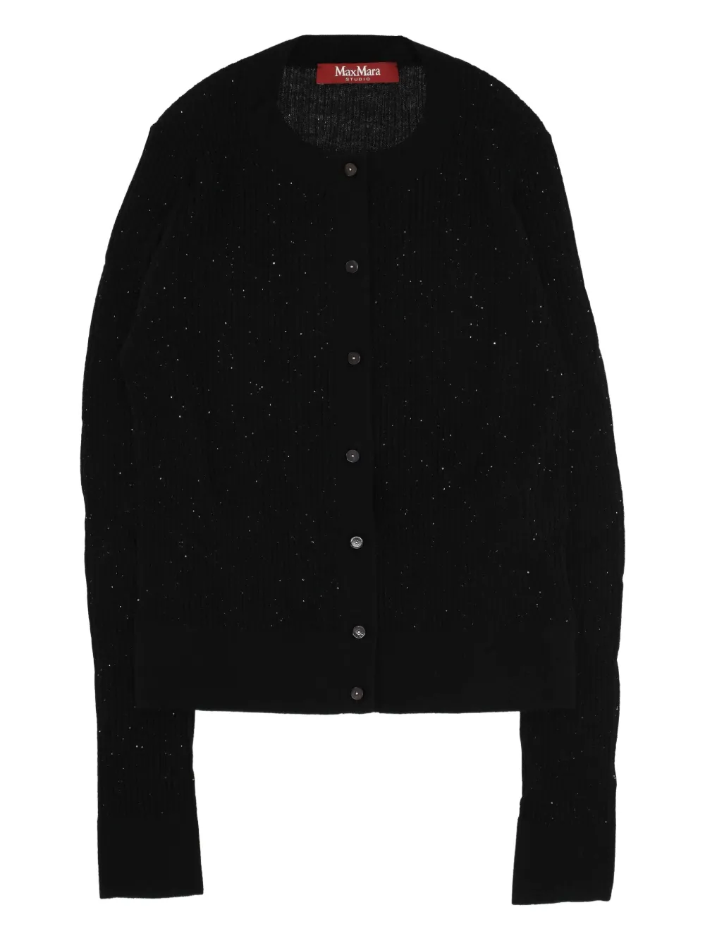 Max Mara Verzierter Cardigan - Schwarz