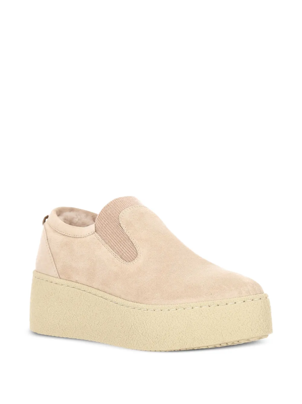  Agnona Platform Sneakers - Neutrals 