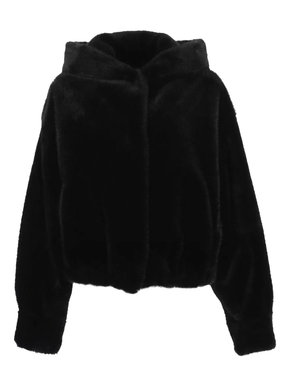 BB Couture hooded jacket - Nero