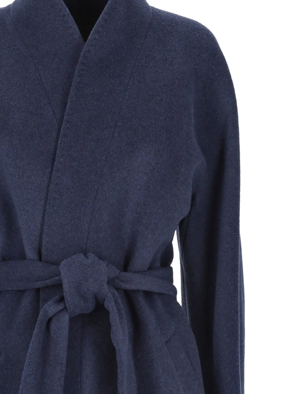  Chiara Ferragni Belted Collar Coat - Blue 