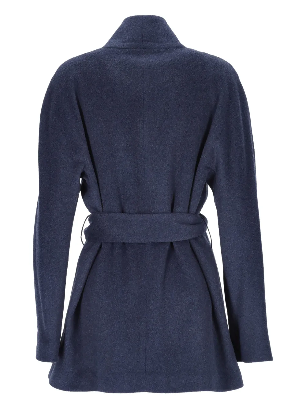 Chiara Ferragni belted collar coat - Blauw