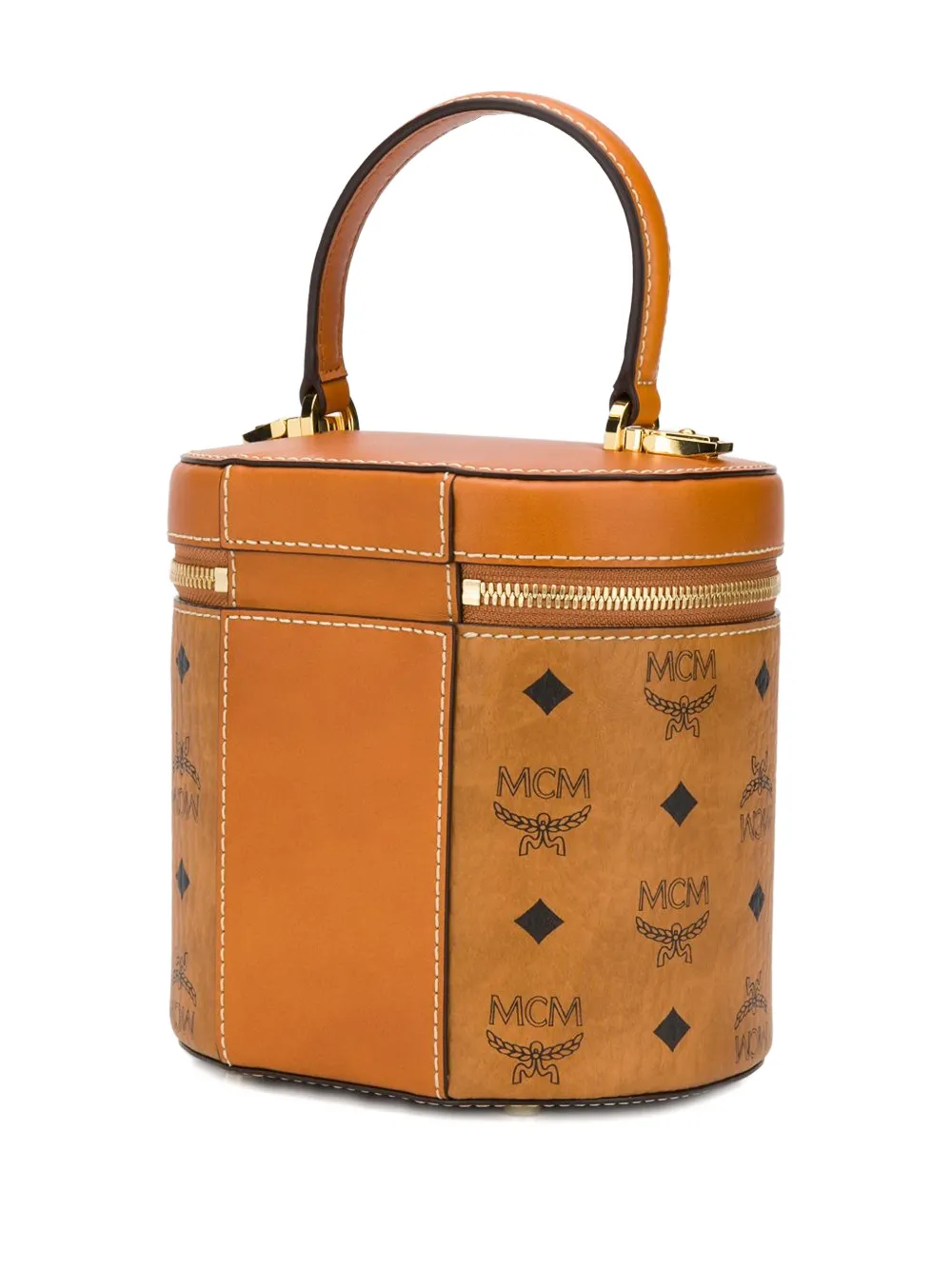 MCM logo tote bag - Bruin