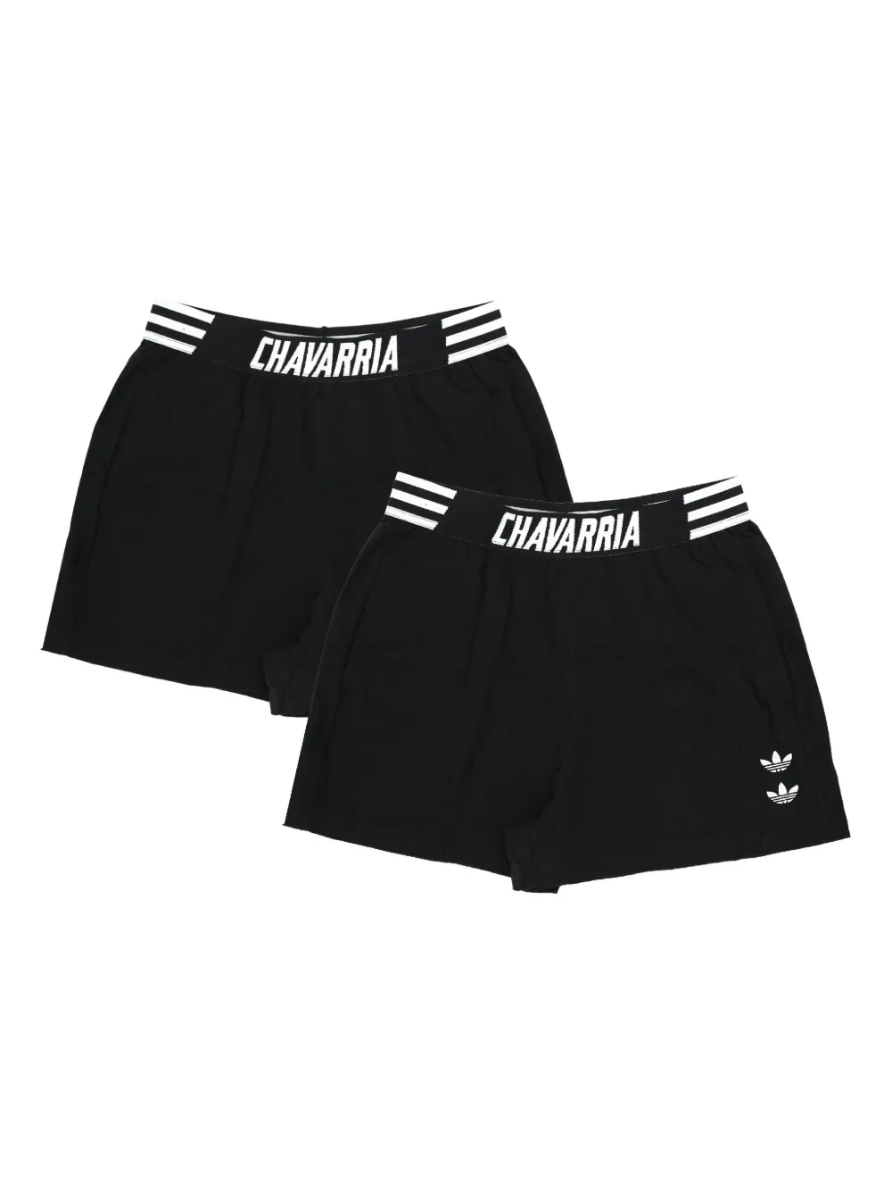 adidas x Willy Chavarria cotton shorts - Nero