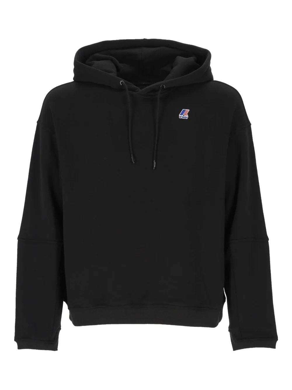 K-Way long-sleeve hooded sweaters - Nero