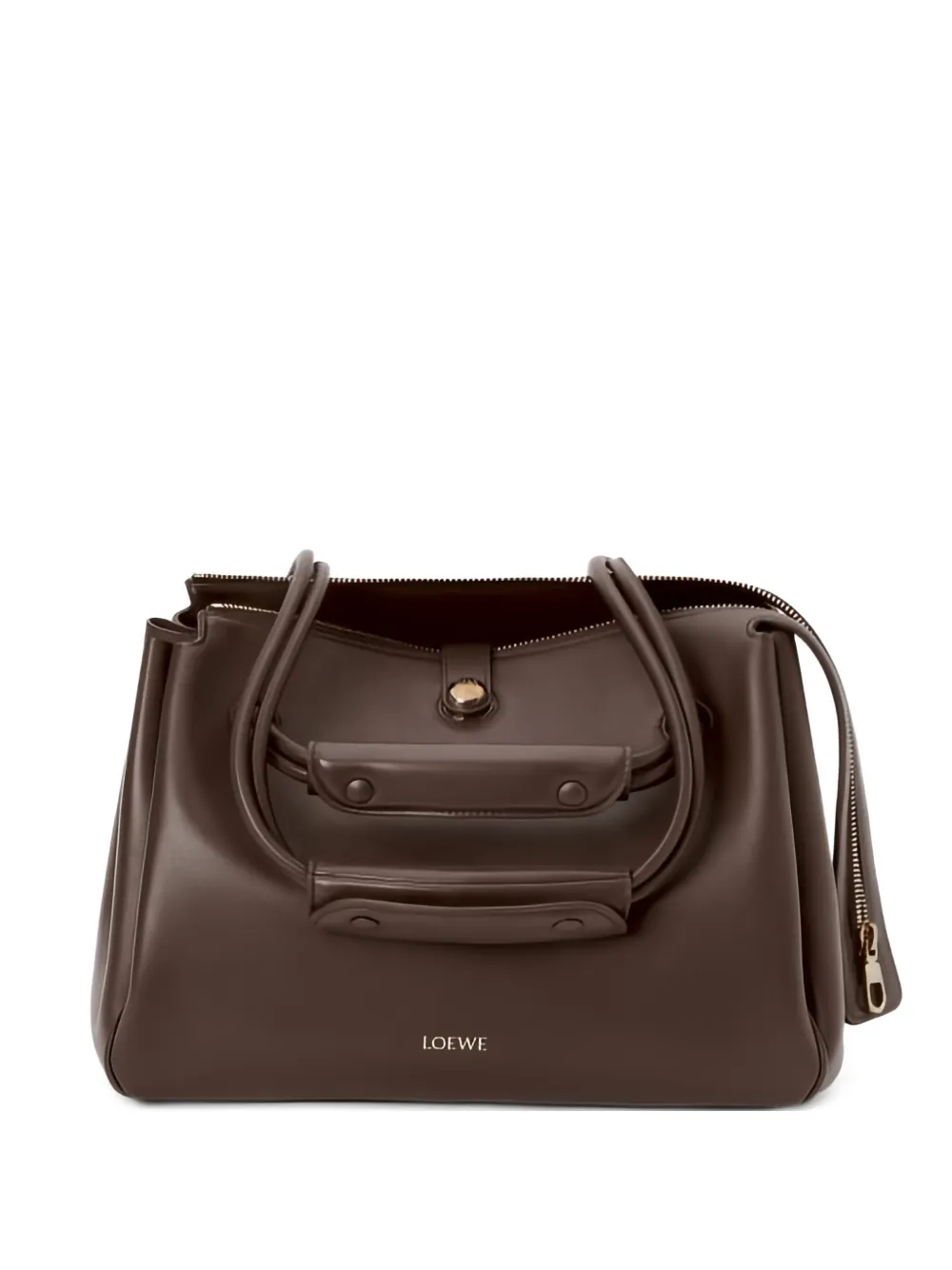 LOEWE Borsa a spalla Madrid media - Marrone