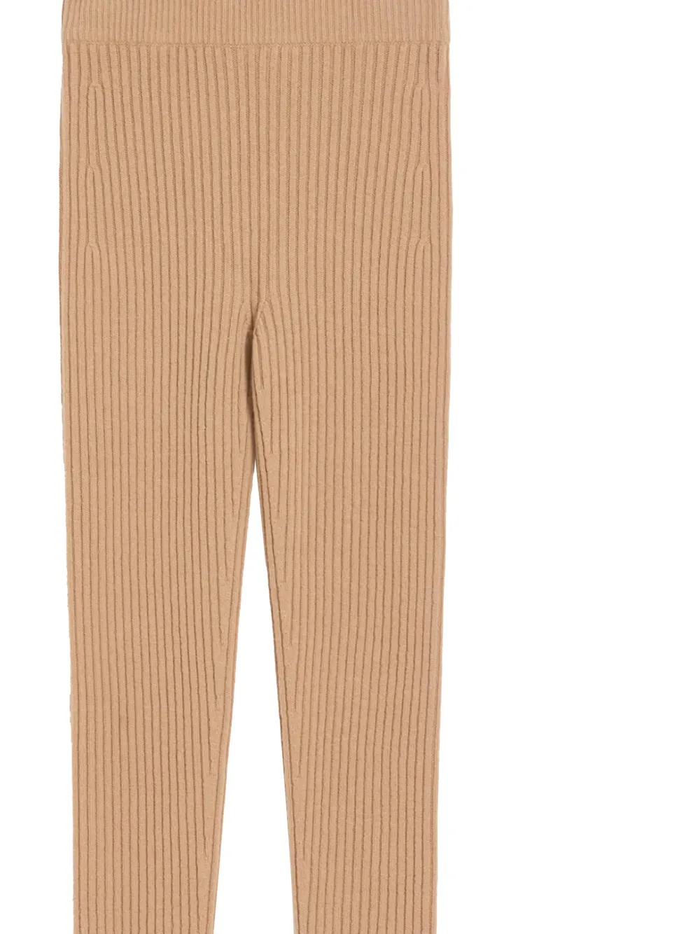 Max Mara Geribbelde broek Beige