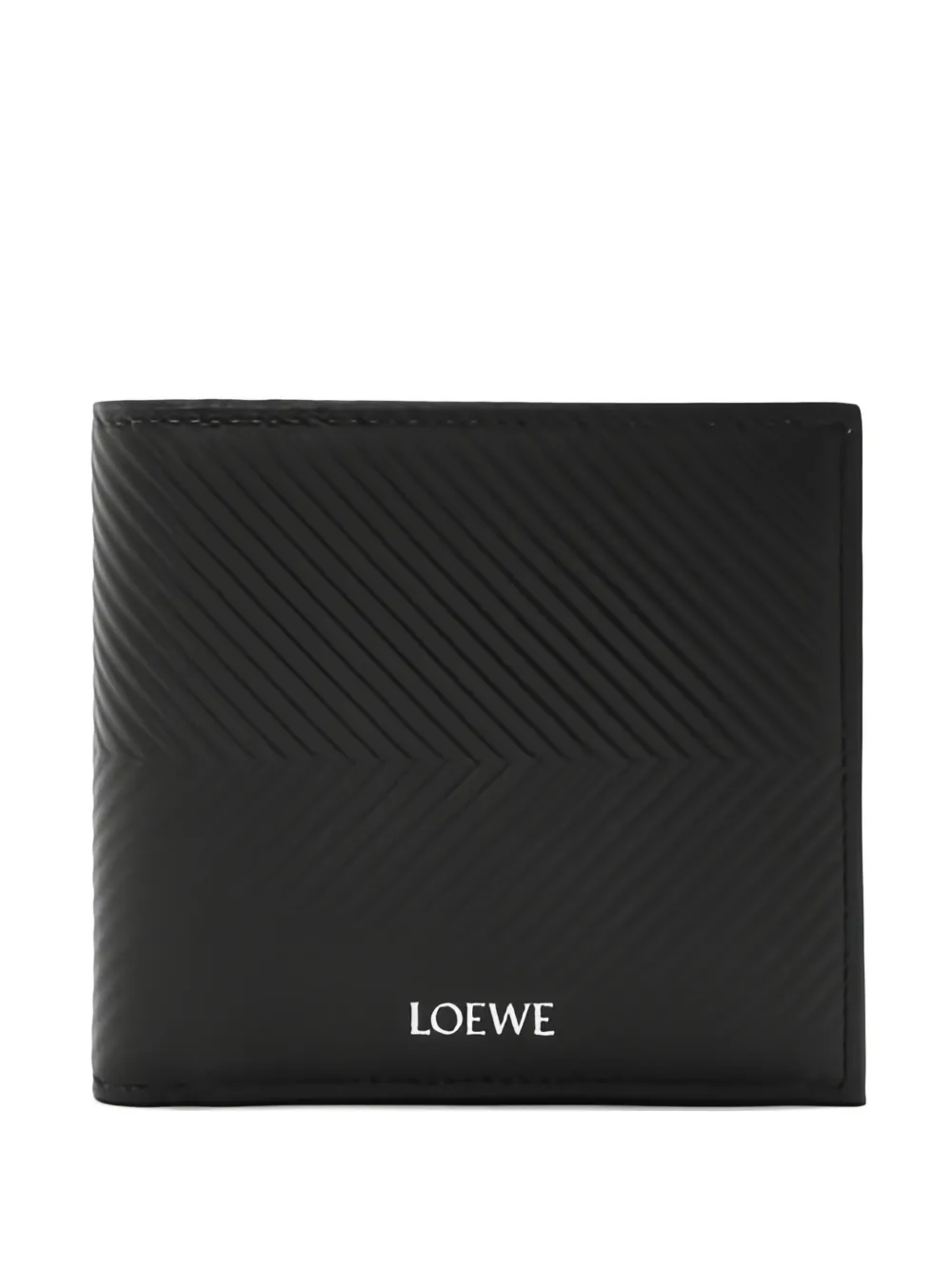 LOEWE bi-fold leather wallet - Nero