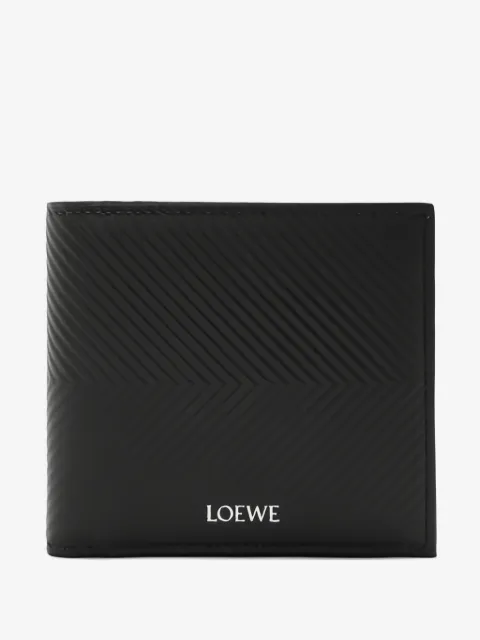 LOEWE portefeuille en cuir à design pliant