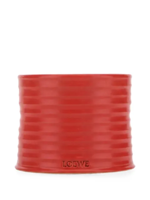 LOEWE ribbed-ceramic scented candle