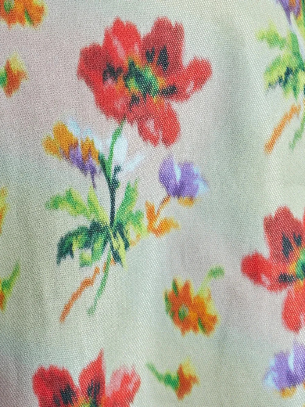 LOEWE floral-print short-sleeve shirt - Groen