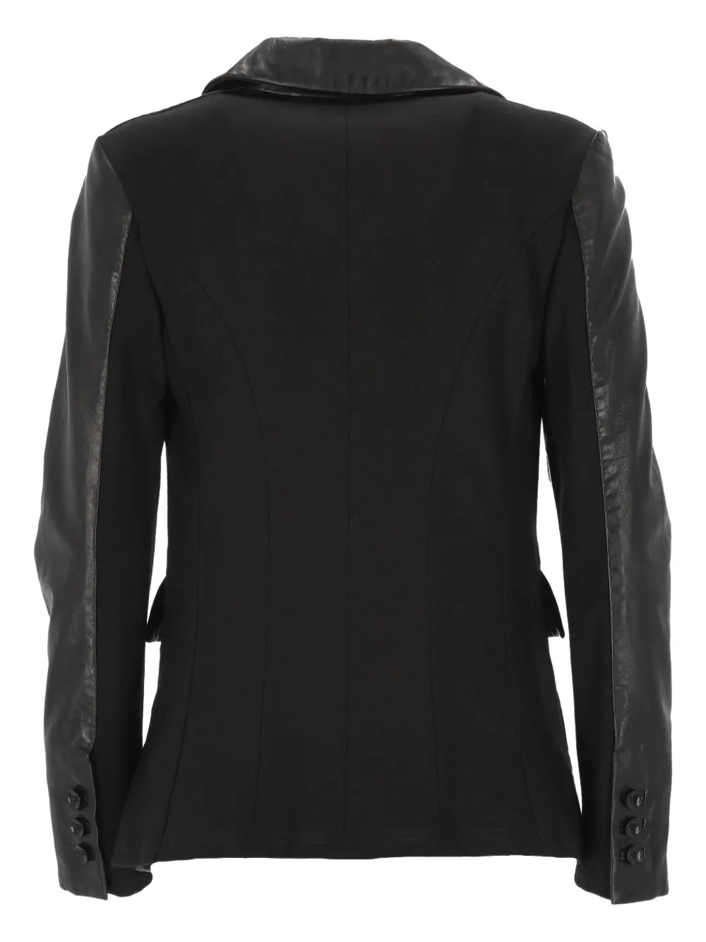 The Jackie Leathers chamarra con paneles y doble botonadura | Chamarras de piel | Image 2
