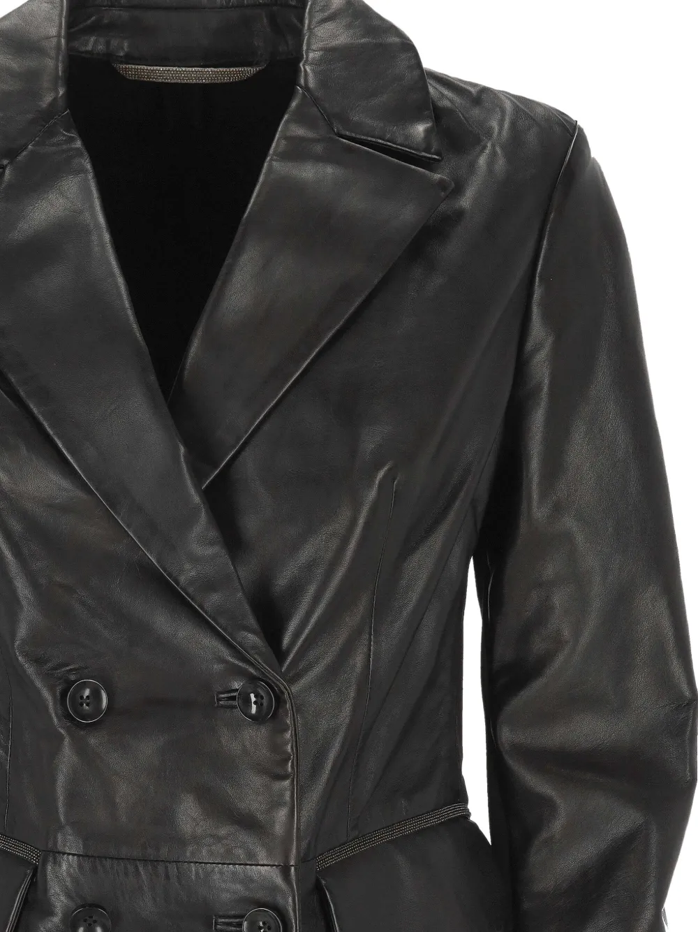 Double-Breasted Panelled Jacket