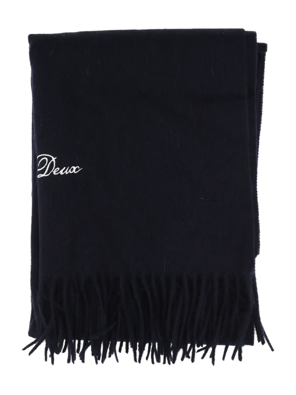 Les Deux Whitaker fringed scarf | Black | Image 1