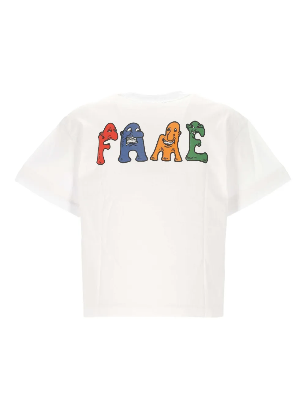 Jaws logo-print T-shirt - Wit