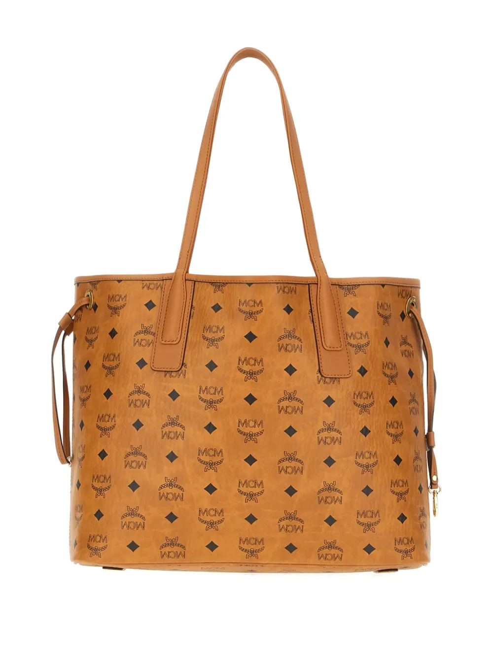 MCM printed-logo tote bag - Bruin