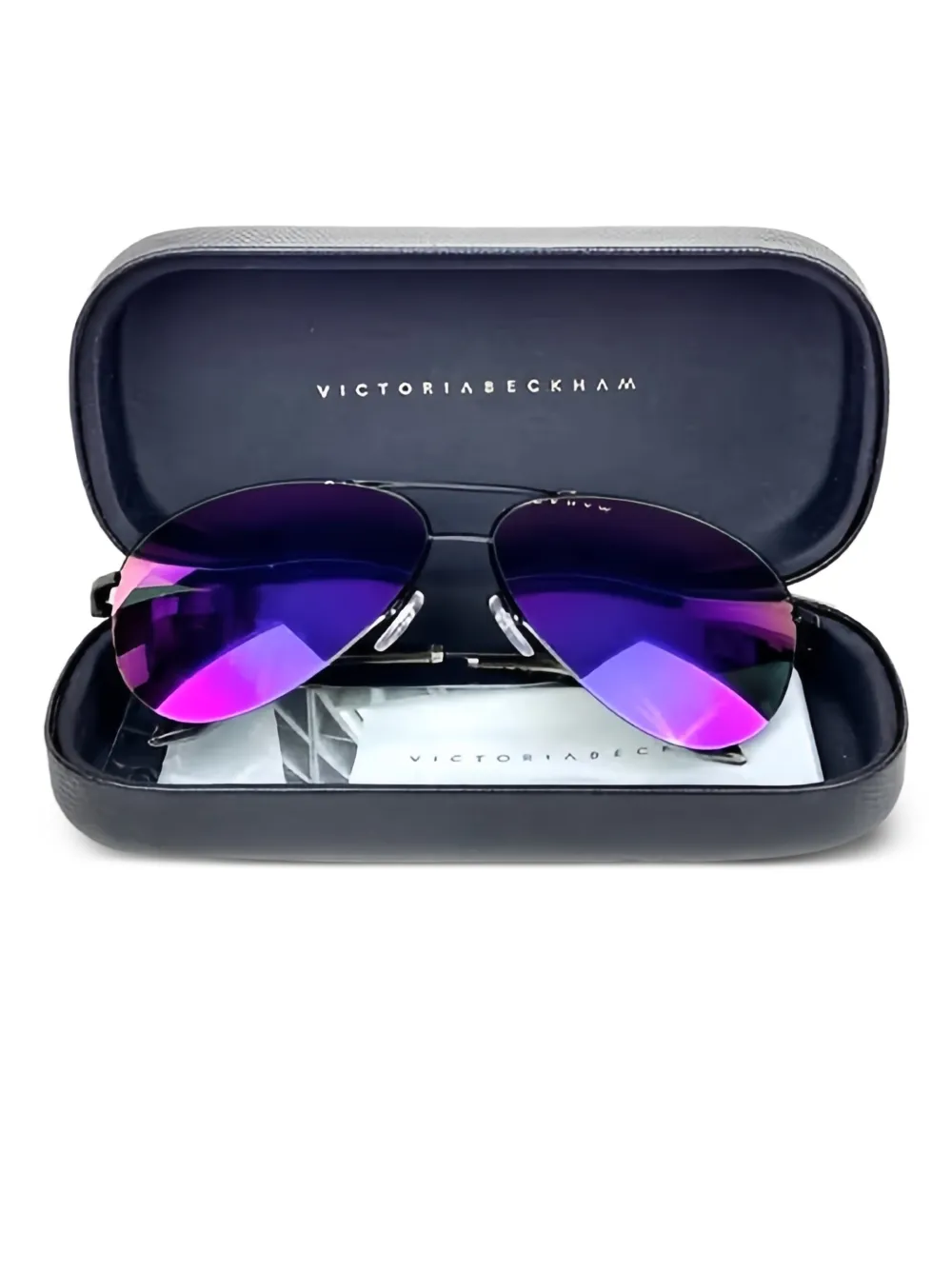 Victoria Beckham Eyewear Zonnebril met piloten montuur - Zwart