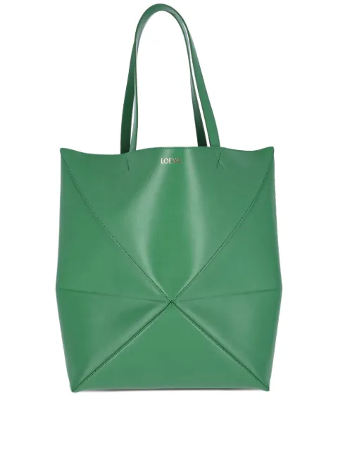 LOEWE XL Puzzle Fold geometric tote bag