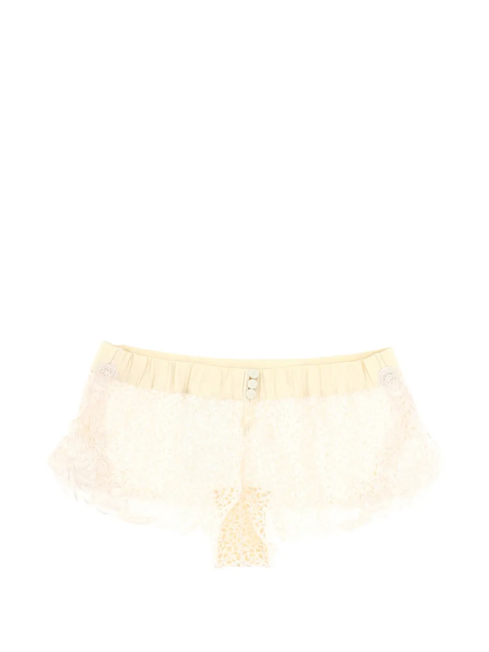 La Perla laced briefs - Toni neutri