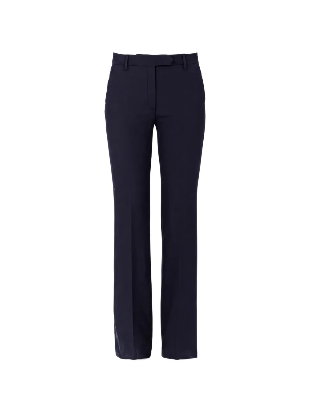 True Royal belt-loops pressed-crease trousers - Blu