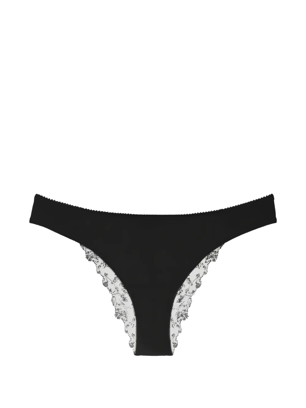 La Perla lace-panel briefs - Nero
