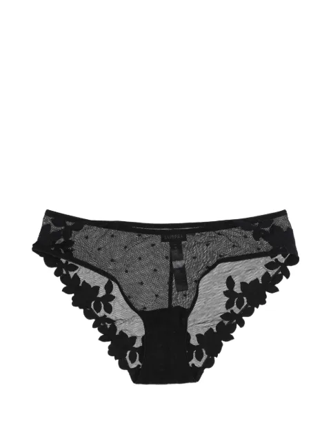 La Perla floral-appliqué briefs