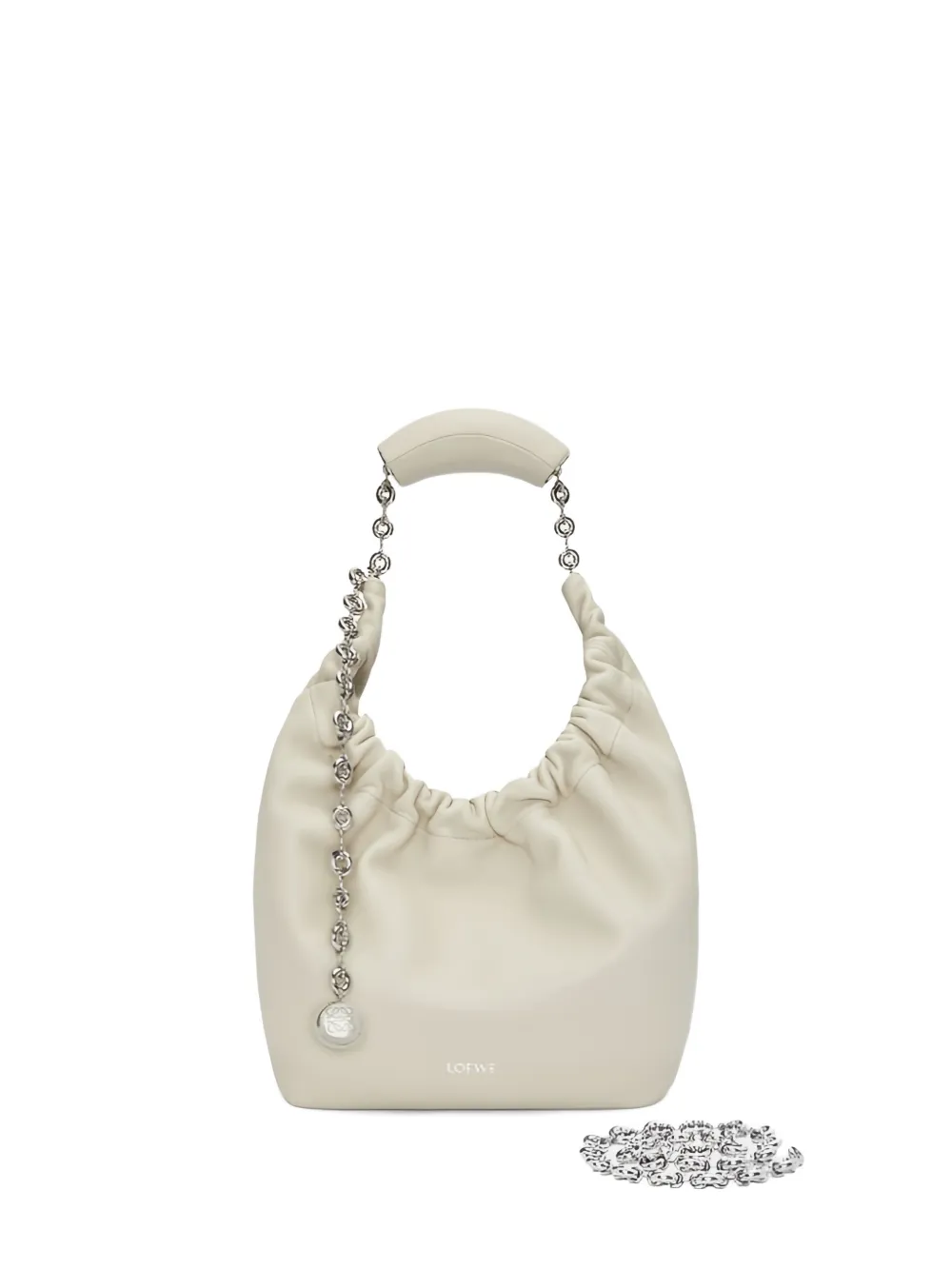 LOEWE Borsa a spalla Squeeze piccola - Toni neutri