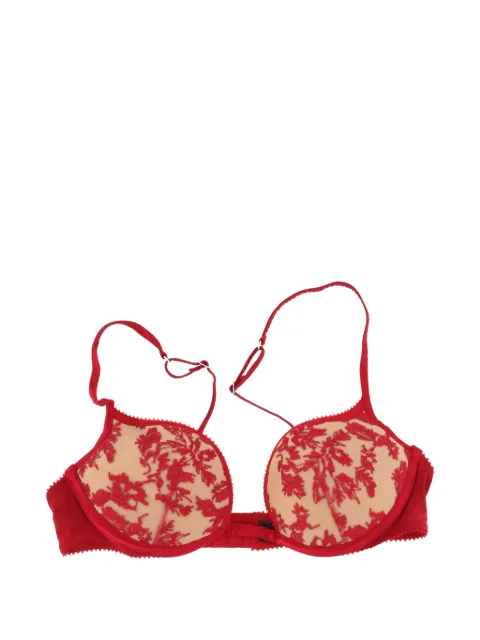 La Perla floral-lace bra