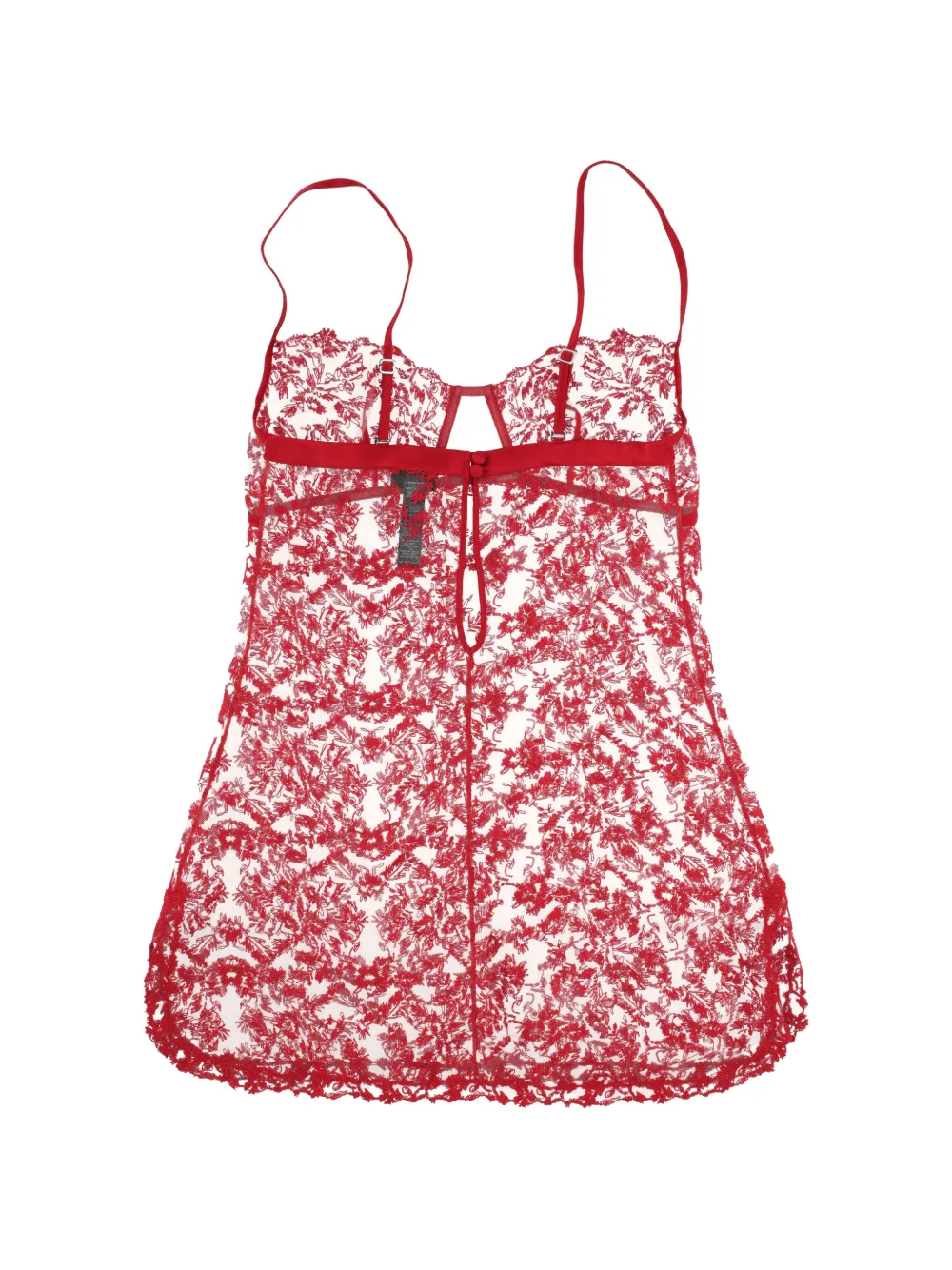  La Perla Floral-lace Camisole - Red 