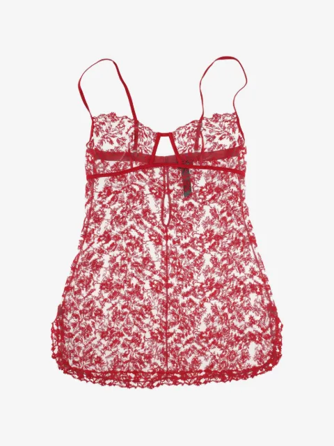 La Perla floral-lace camisole